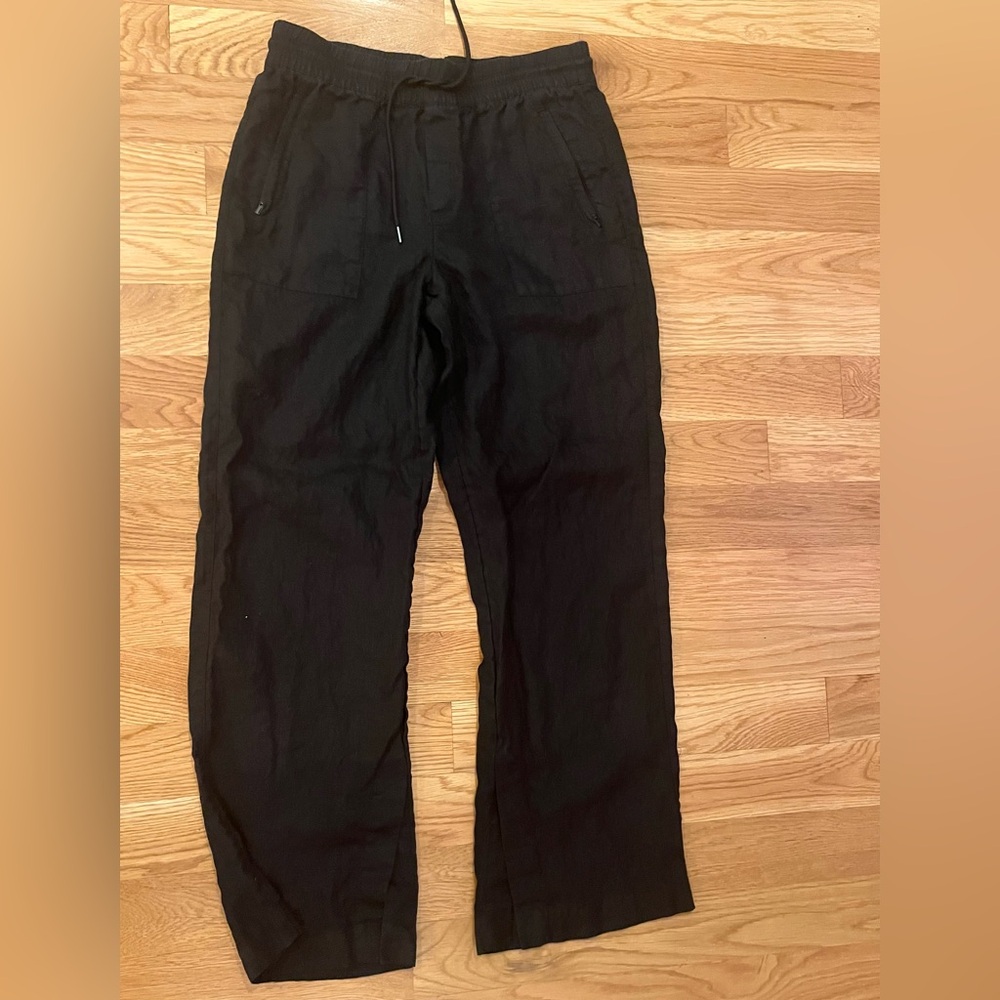 Athleta Black Wide Leg Pants